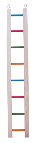 Happy pet ladder wood colored