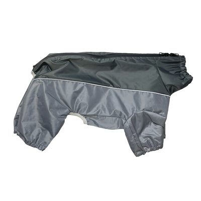 Happy pet dog coat go walk mud coat waterproof gray