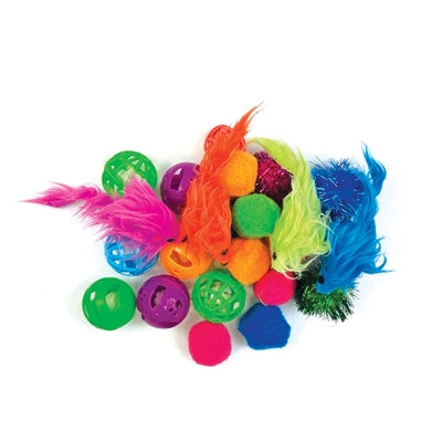 Happy pet tabby patch variation pack toys