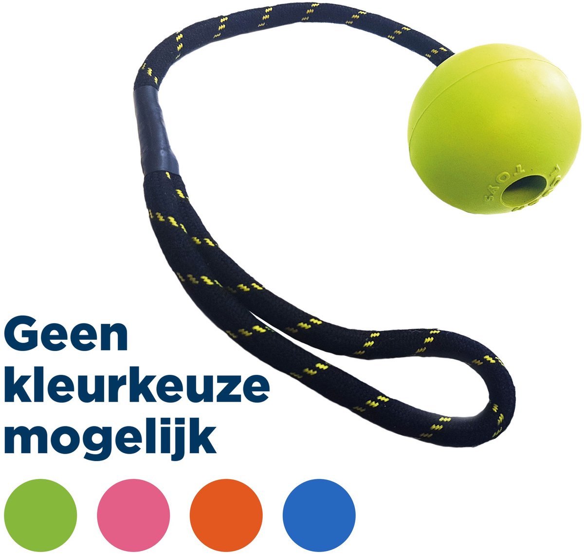 Happy pet tough toys floater jumbo ball rope assorted