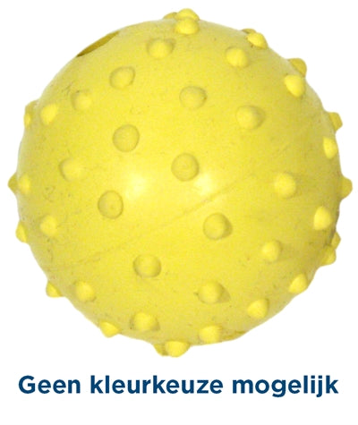 Happy pet rubber ball with bell