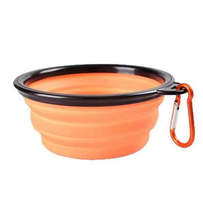 Pet Portable Folding Bowl Buckle