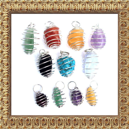 Pet Crystal Gemstone Charms